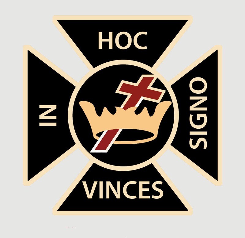 Knight Templar Logo Black in color